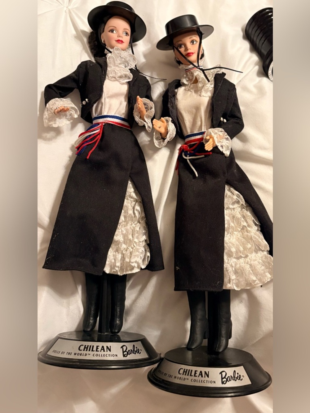 2 Chilean Barbies “Dolls of the world collection